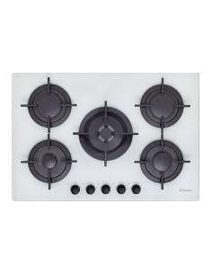 Candy Timeless CVG75SWGB Bianco Da incasso Gas 5 Fornello(i)
