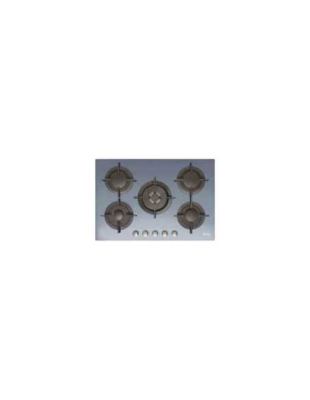 Candy CVG75SWP X Grigio Da incasso 75 cm Gas 5 Fornello(i)
