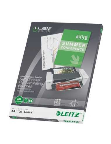 Leitz 338720 pellicola per plastificatrice 100 pz