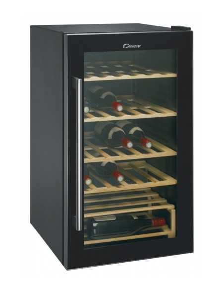 Candy CCV 200 GL cantina vino Cantinetta vino con compressore Libera installazione Nero 40 bottiglia bottiglie