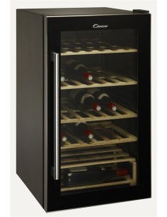 Candy CCVA 200 GL Libera installazione Nero 40 bottiglia bottiglie
