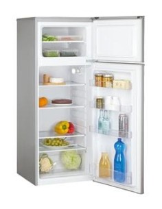 Candy CCDS 5142 S frigorifero con congelatore Libera installazione 204 L Grigio, Argento