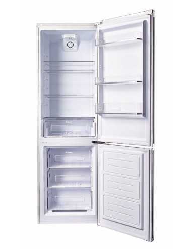Candy CCBS 6182 WHV 1 frigorifero con congelatore Libera installazione 305 L Acciaio inossidabile