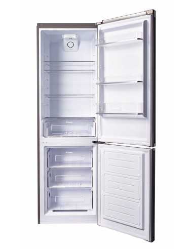Candy Comfort 34002122 frigorifero con congelatore Libera installazione 305 L Acciaio inossidabile