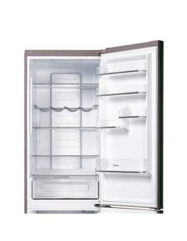 Candy CKCN 202IX 1 frigorifero con congelatore Libera installazione 340 L Acciaio inossidabile