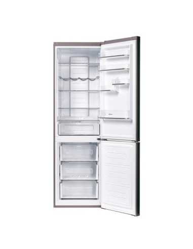 Candy CKCN 202IX 1 frigorifero con congelatore Libera installazione 340 L Acciaio inossidabile