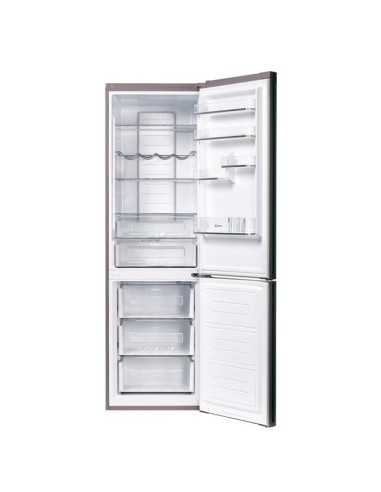 Candy CKCN 204IX 1 frigorifero con congelatore Libera installazione 340 L Acciaio inossidabile