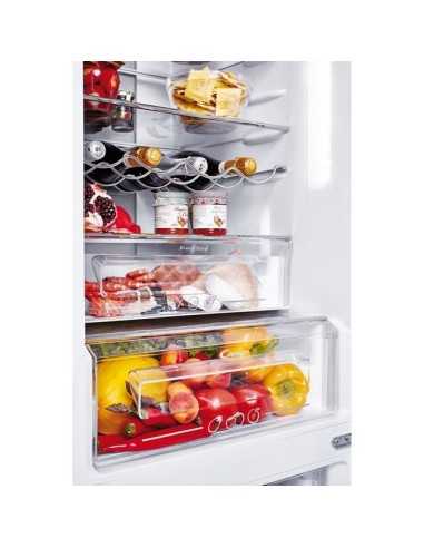 Candy CKCN 204IX 1 frigorifero con congelatore Libera installazione 340 L Acciaio inossidabile