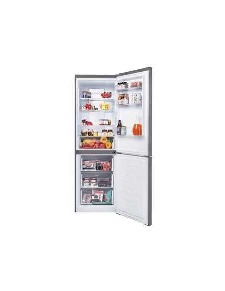 Candy CCPN 6184IX frigorifero con congelatore Libera installazione 316 L Acciaio inossidabile