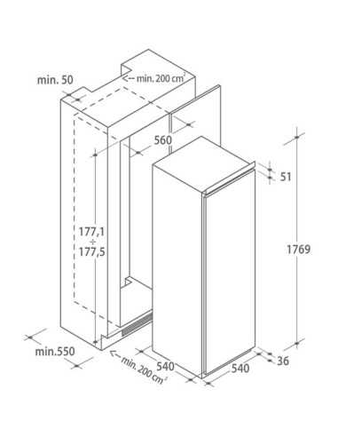 Candy CFBO3580E 1 Monoporta incasso