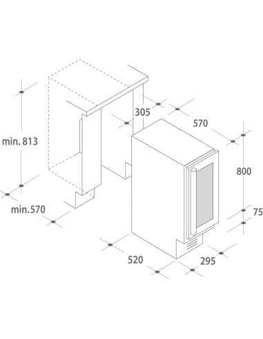Candy CCVB 30 Cantinetta incasso