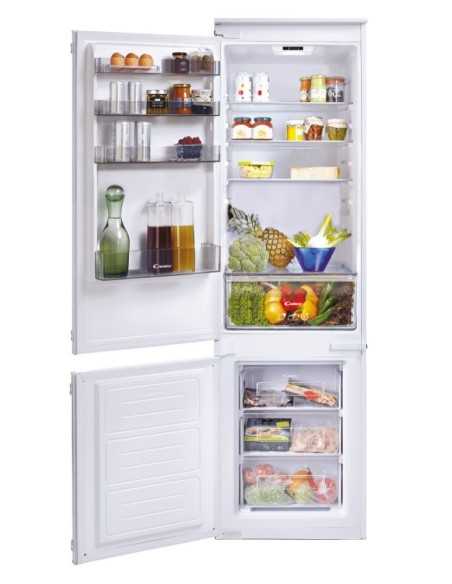 Candy CKBBS 182S frigorifero con congelatore Da incasso 266 L F Bianco
