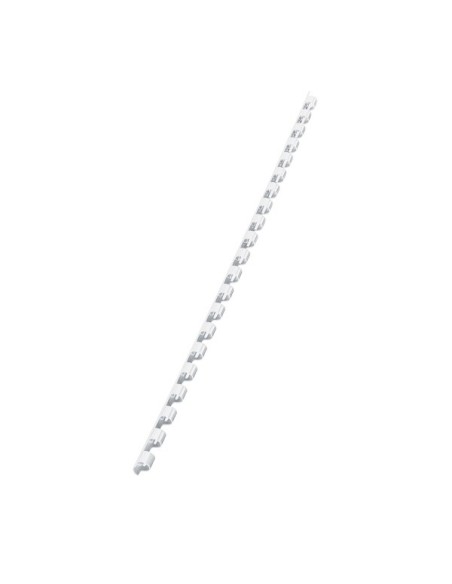 Leitz Plastic Comb Spines, 100 Pcs. Bianco
