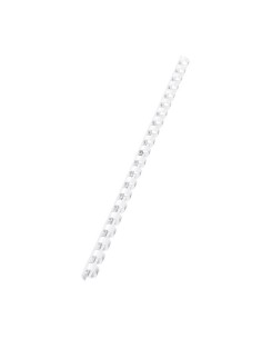 Leitz Plastic Comb Spines Bianco