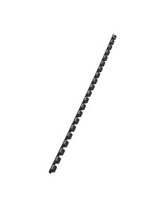 Leitz Plastic Comb Spines, 100 Pcs. Nero
