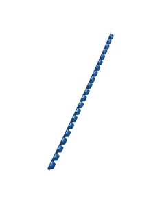 Leitz Plastic Comb Spines, 100 Pcs. Blu