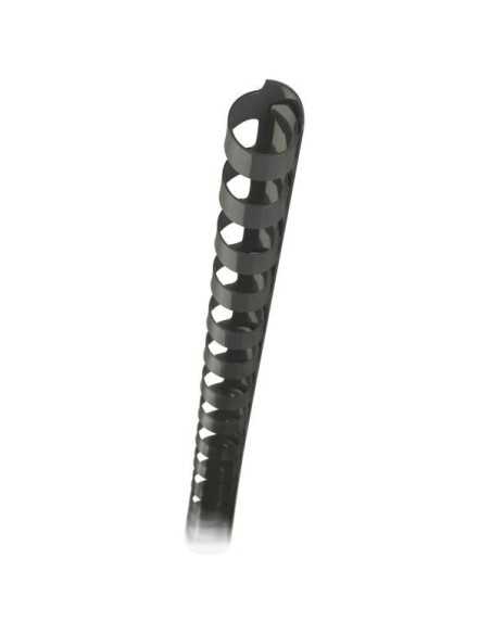 Leitz Plastic Comb Spines Nero