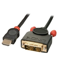 Lindy 36584 cavo e adattatore video 5 m HDMI tipo A (Standard) DVI-D Nero