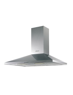 Candy CCE119X Cappa aspirante a parete Acciaio inossidabile 421 m³ h E