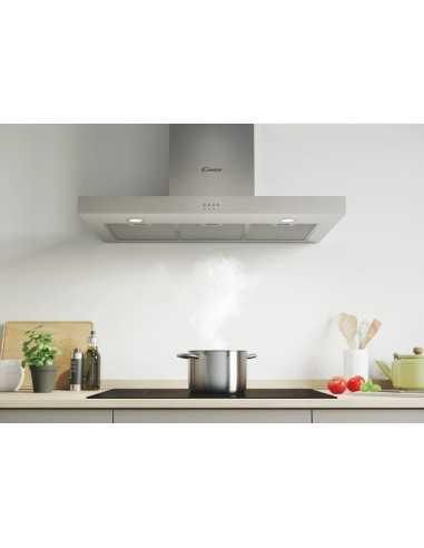 Candy Timeless CMB955X Cappa aspirante a parete Acciaio inossidabile 620 m³ h C