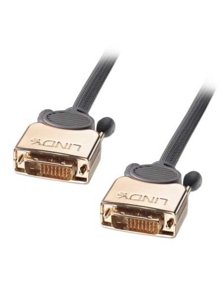 Lindy 37145 cavo DVI 7,5 m DVI-D Nero