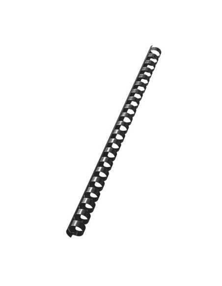 Leitz Plastic Comb Spines, 100 Pcs. Nero