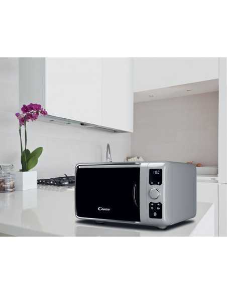Candy Ego -G25D CS Superficie piana Microonde con grill 25 L 900 W Acciaio inossidabile