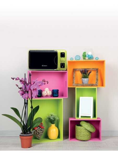 Candy Ego -G25D CG Superficie piana Microonde con grill 25 L 900 W Verde