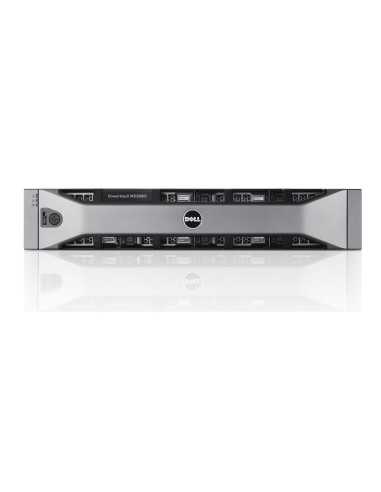 DELL PowerVault MD3800i array di dischi Armadio (2U) Nero, Metallico