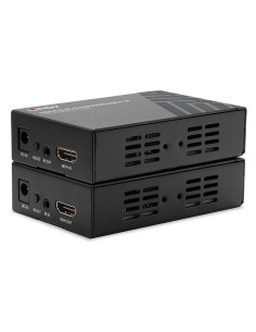 Lindy 38126 moltiplicatore AV Trasmettitore e ricevitore AV Nero 2