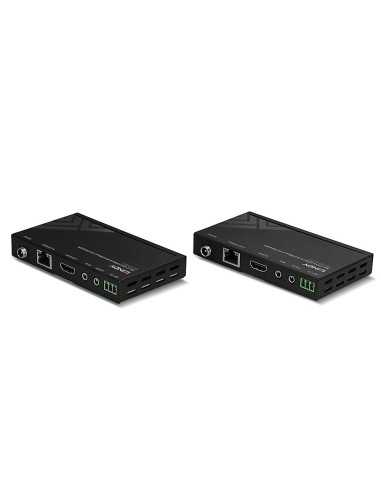 Lindy 38139 moltiplicatore AV Trasmettitore e ricevitore AV Nero