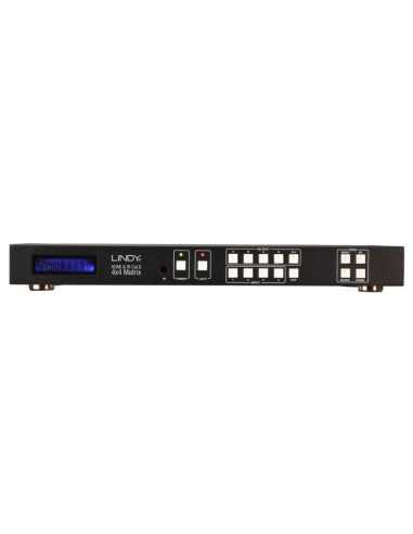 Lindy 38143 moltiplicatore AV Trasmettitore e ricevitore AV Nero