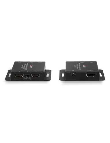 Lindy 38144 moltiplicatore AV Trasmettitore e ricevitore AV Nero