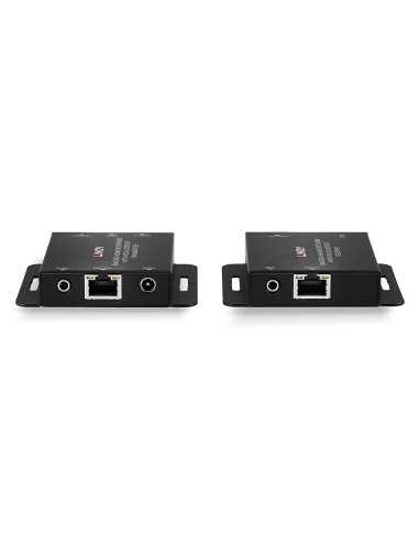 Lindy 38144 moltiplicatore AV Trasmettitore e ricevitore AV Nero