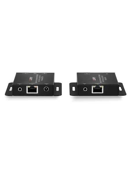 Lindy 38144 moltiplicatore AV Trasmettitore e ricevitore AV Nero