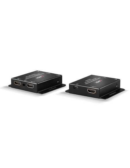 Lindy 38144 moltiplicatore AV Trasmettitore e ricevitore AV Nero