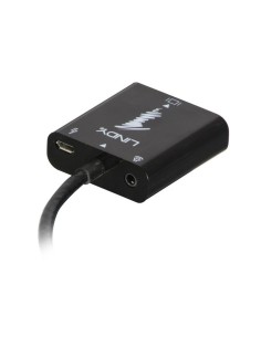 Lindy 38185 cavo e adattatore video Nero 2