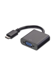 Lindy Mini HDMI VGA Nero