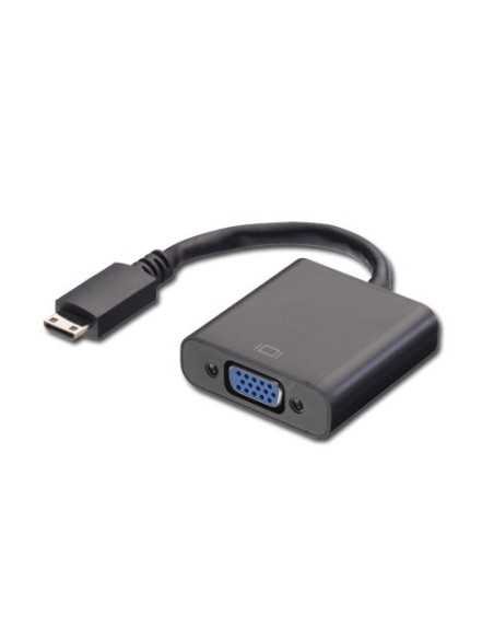 Lindy Mini HDMI VGA Nero
