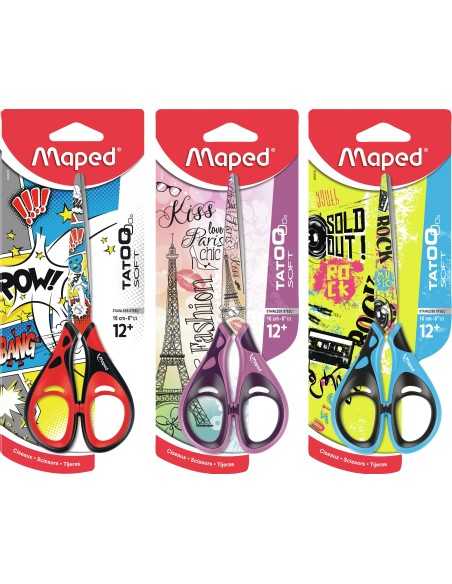 Maped Forbice Tatoo Teen 16 cm con Lama Decorata