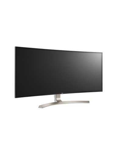 LG 38UC99-W LED display 95,2 cm (37.5") 3840 x 1600 Pixel UltraWide Quad HD+ Nero, Argento, Bianco