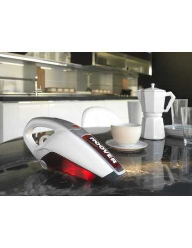 Hoover Clik SC96DWR4 Traslucido, Rosso Senza sacchetto