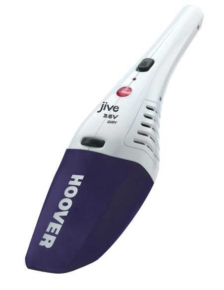 Hoover SJ 36 DWV Viola, Bianco Senza sacchetto