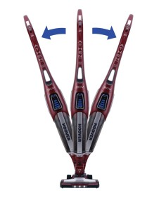 Hoover Athen Evo ATV 30 RM 011 Senza sacchetto 1 L Rosso, Metallico 2