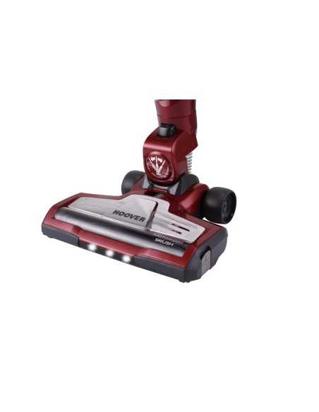 Hoover Athen Evo ATV 30 RM 011 Senza sacchetto 1 L Rosso, Metallico