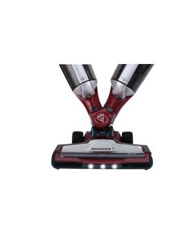 Hoover Athen Evo ATV 30 RM 011 Senza sacchetto 1 L Rosso, Metallico