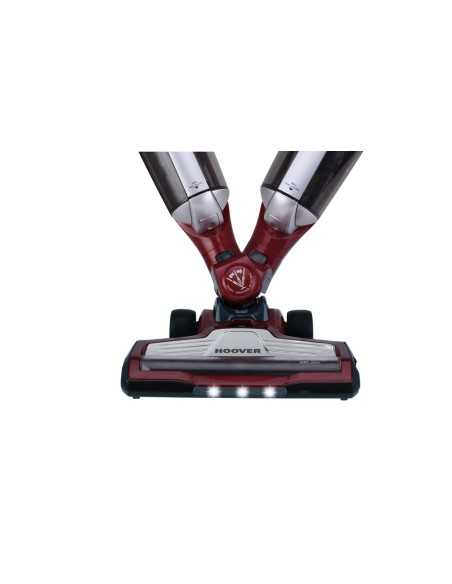Hoover Athen Evo ATV 30 RM 011 Senza sacchetto 1 L Rosso, Metallico