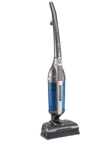 Hoover SteamJet SSNV 1400 Pulitore a vapore verticale 0,7 L 1500 W Blu, Trasparente
