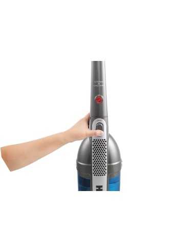 Hoover SteamJet SSNV 1400 Pulitore a vapore verticale 0,7 L 1500 W Blu, Trasparente