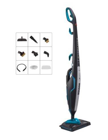 Hoover Steam Capsule 2in1 Capsule 2in1 Pulitore a vapore verticale 0,35 L 1700 W Blu, Verde